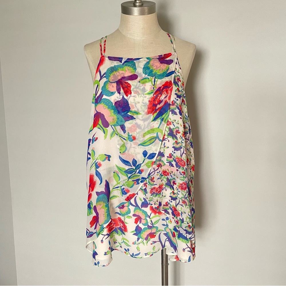 Maeve St. Lucia flowy floral tank size XL